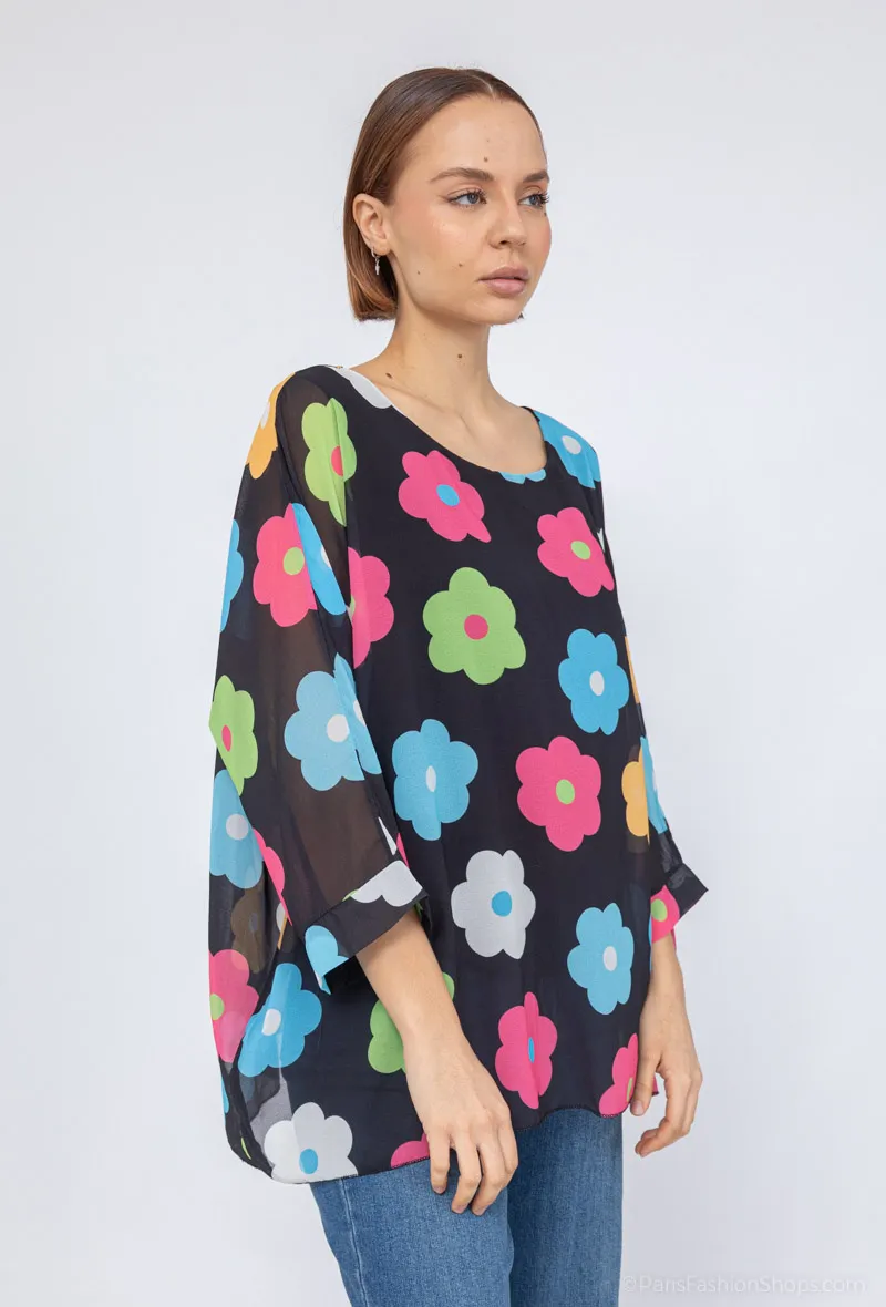 Bedrucktes Segel-T-Shirt